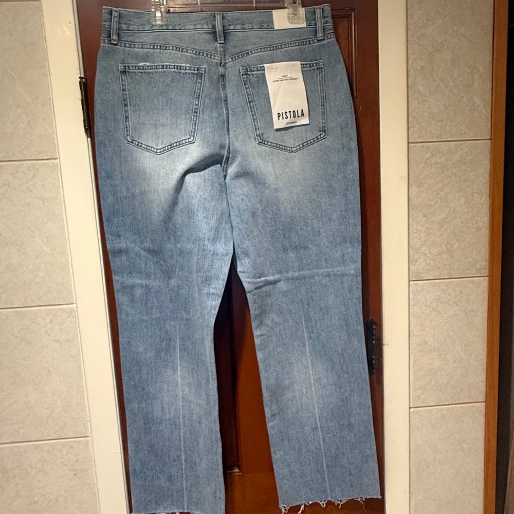 CASSIE SUPER HIGH RISE STRAIGHT JEAN - SAVVY VINTAGE - Picture 9 of 9